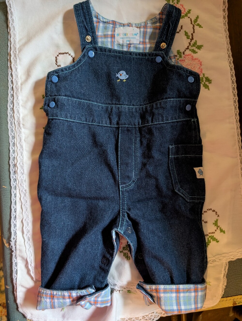 Please Mum Baby Overalls 3 Months
